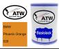 Preview: BMW, Phoenix Orange, 028: 500ml Lackdose, von ATW Autoteile West.